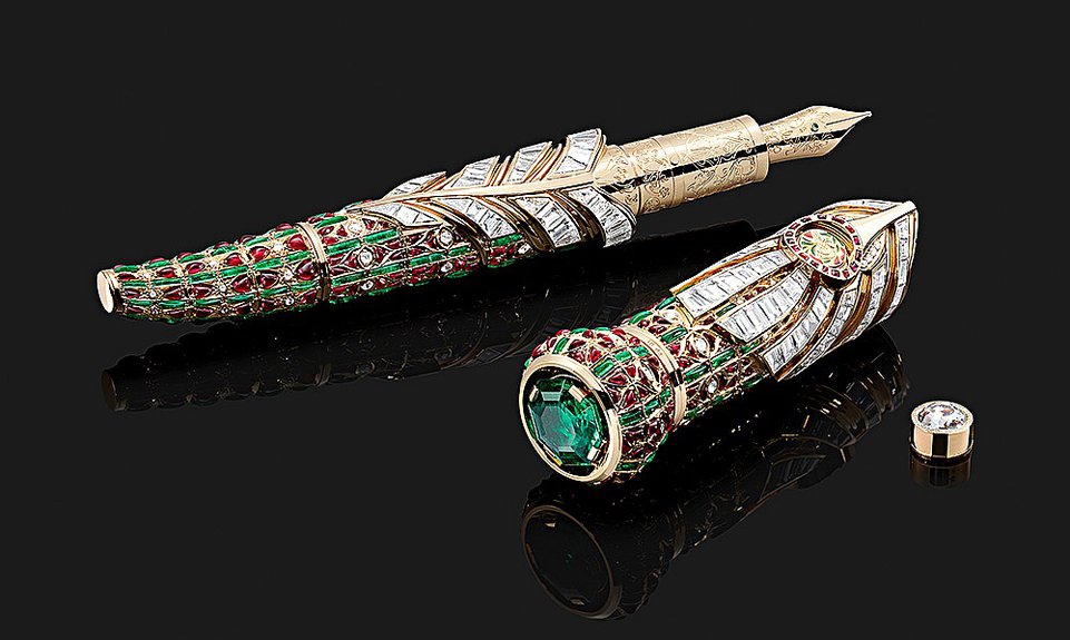Эксклюзивная перьевая ручка Montblanc из коллекции A Celebration of the Taj Mahal Editio