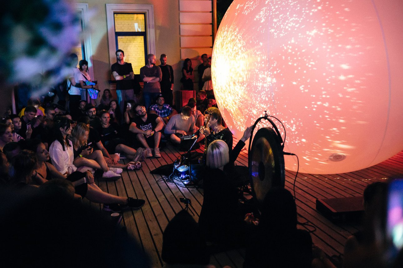 Gamma Festival 2018 — Official Afterparty. July 22 в резиденции искусств и технологий «КвартаРиата». Фото: Никита Грушевский