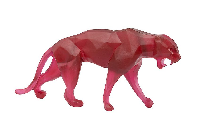Скульптура "Пантера" от Daum, созданная в коллаборации с Ришаром Орлински