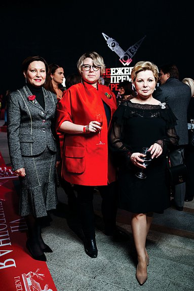 Ирина Степанова (Sotheby's), Екатерина Караваева, Елена Гагарина (Музеи Московского Кремля). Фото: Елизавета Мелина, Наталья Польская, Анна Темерина, Григорий Галантный, Дмитрий Чунтул