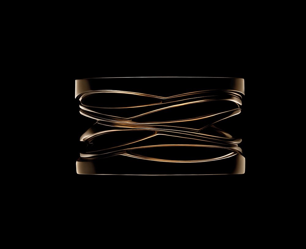Кольцо Bvlgari B.zero1 авторства Захи Хадид