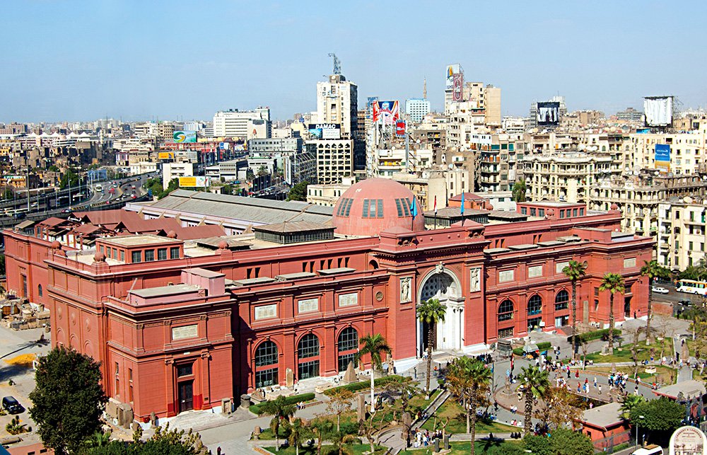 Египетский музей на площади Тахрир в Каире. Фото: The Egyptian Museum, Cairo