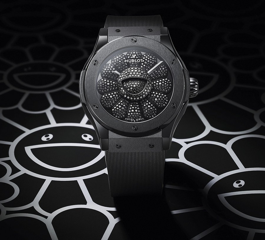 Часы Classic Fusion Takashi Murakami All Black. Фото: Hublot