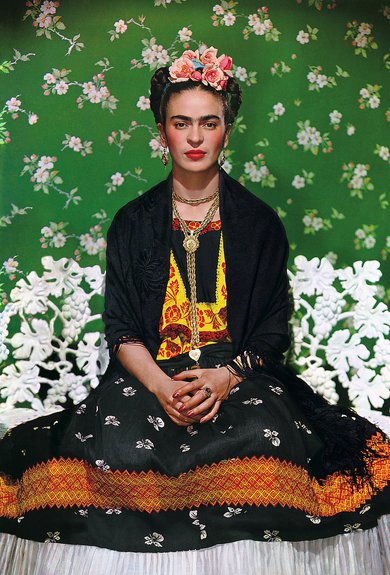 Nickolas Muray. Frida on Bench