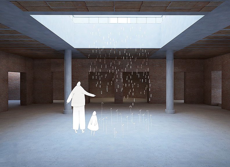 Павильон России в Венеции. Центральный зал. Проект реконструкции. 2021. Фото: KASA