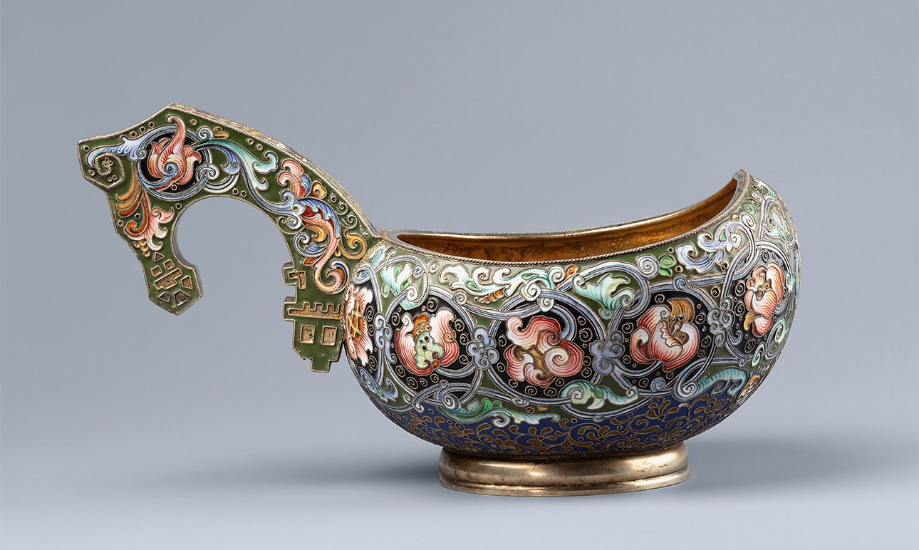 Ковш. Фирма Фаберже, мастер Федор Рюкерт. 1899–1908. Фото: Аукционный дом «Александр»