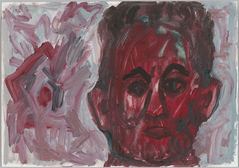 А. Р. Пенк. «Автопортрет». 1987 / МоМА
