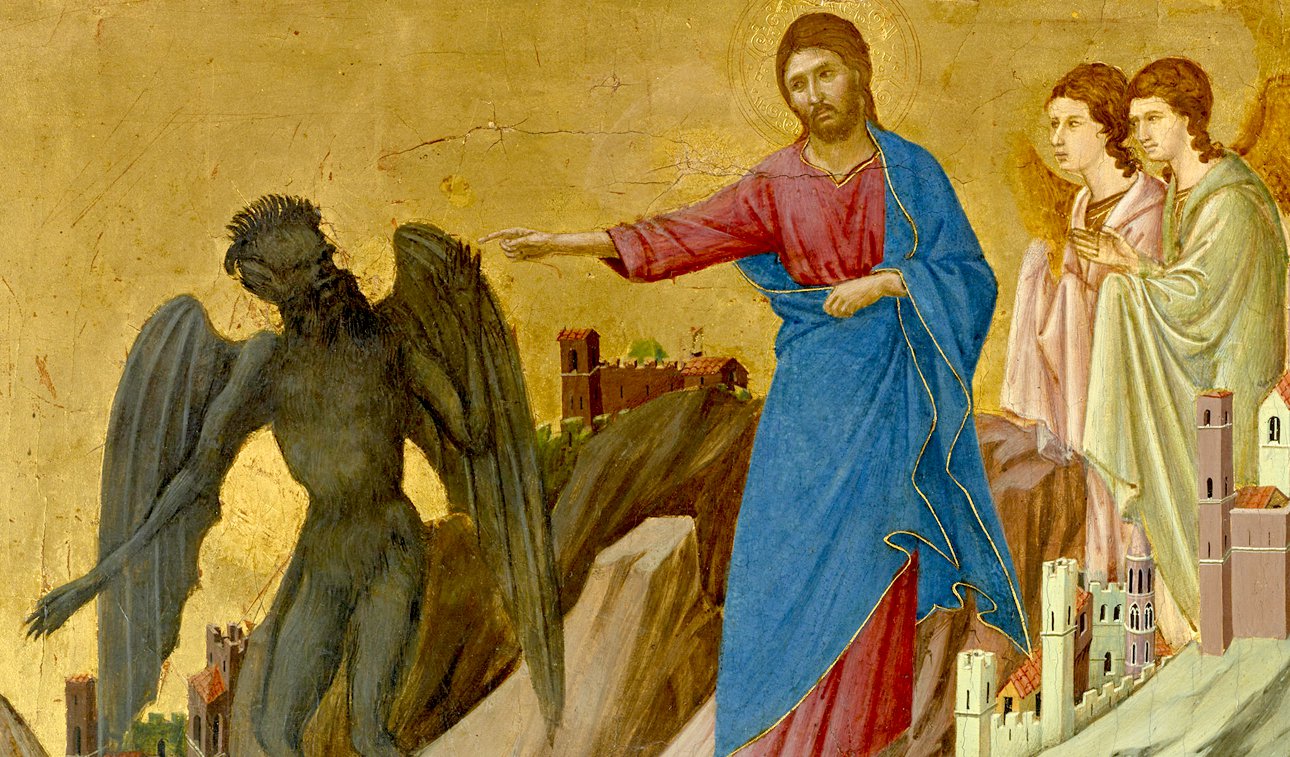 Дуччо ди Буонинсенья. «Искушение Христа на горе». Фото: The Frick Collection