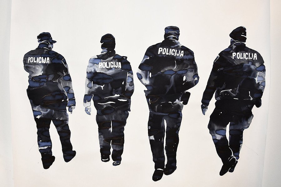 Екатерина Муромцева. Police. 2020. Фото: собственность художницы