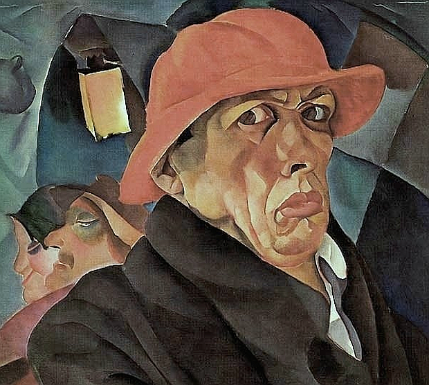 Борис Дмитриевич Григорьев (1886-1939). «Автопортрет»