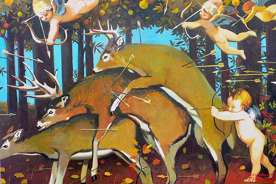 Александр Виноградов и Владимир Дубосарский. «Без названия». 2009. Фото: архив художников