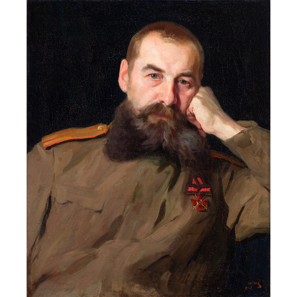Валентин Серов. «Портрет военного». 1911. Фото: Bonhams