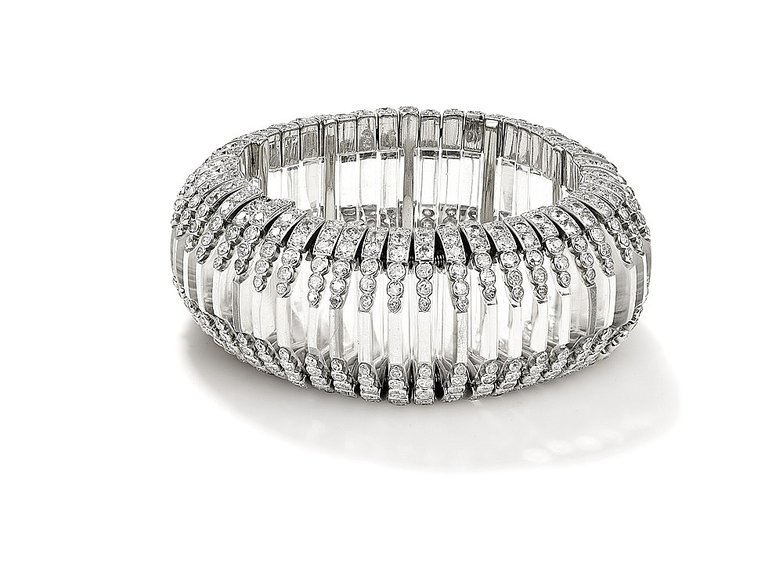 Украшения Cartier с выставки «Кристаллизация времени» в Национальном центре искусств в Токио