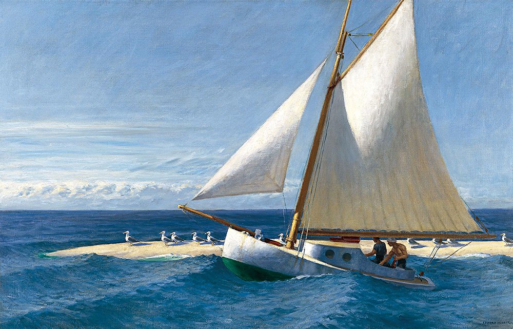 Эдвард Хоппер. «„Марта Маккин“ из Веллфилт». 1944. Фото: Museo Nacional Thyssen-Bornemisza