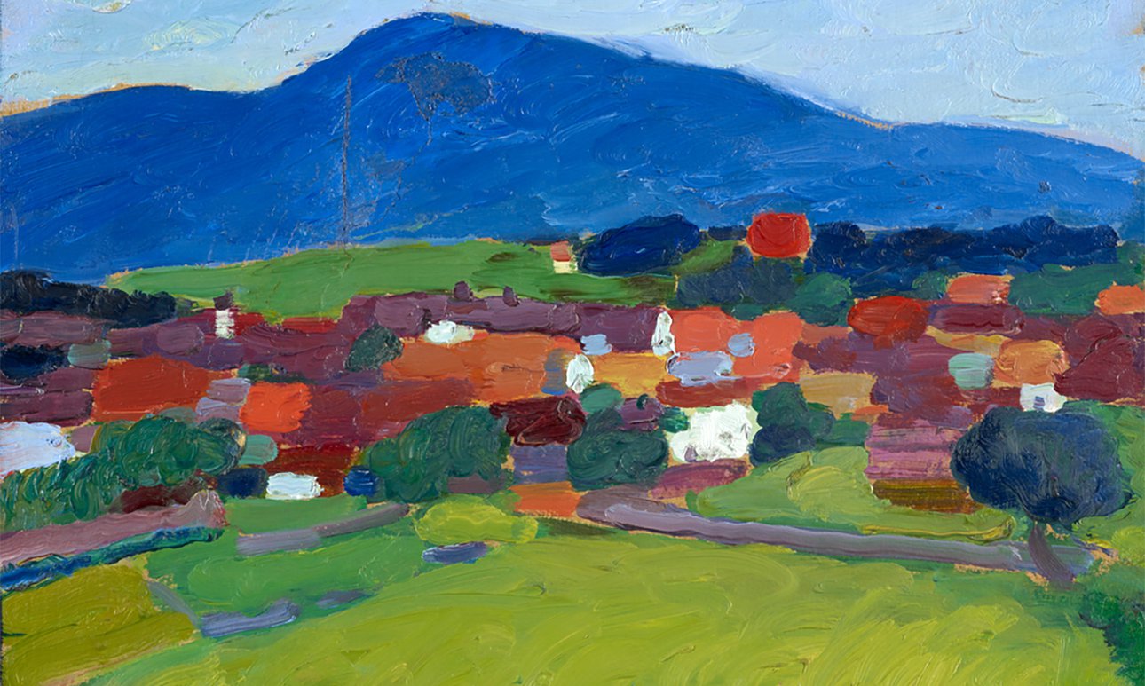 Алексей Явленский. Dorf Murnau – Landsbyen Murnau. 1908. Фото: Martin P. Bühler/Kunstmuseum Basel