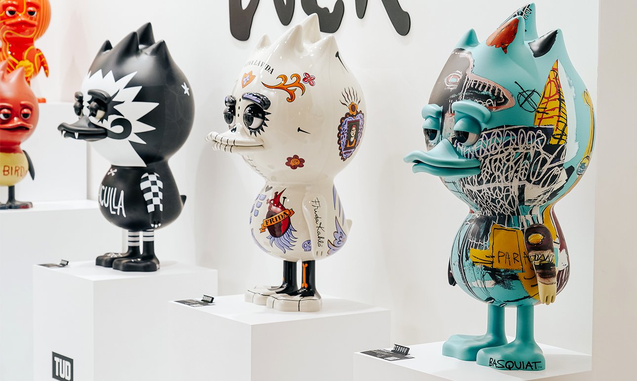 Утята бренда The Ugly Duck (TUD) на выставке ARTDOM. Фото: ARTDOM