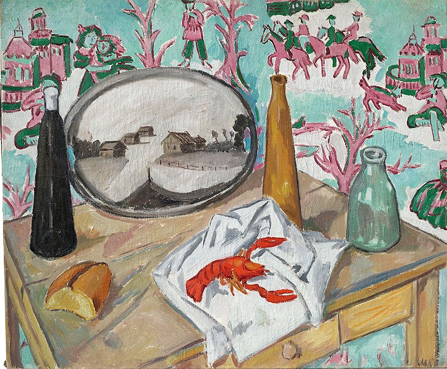 Михаил Ларионов. «Натюрморт с раками». Около 1907. Музей Людвига. Фото: Ludwig museum