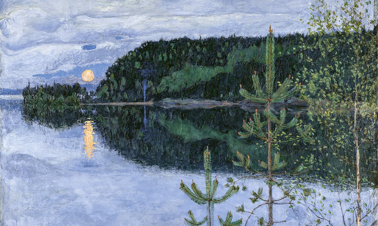 Аксели Галлен-Каллела. «Весенняя ночь». 1914.  Фото: Fondation Beyeler