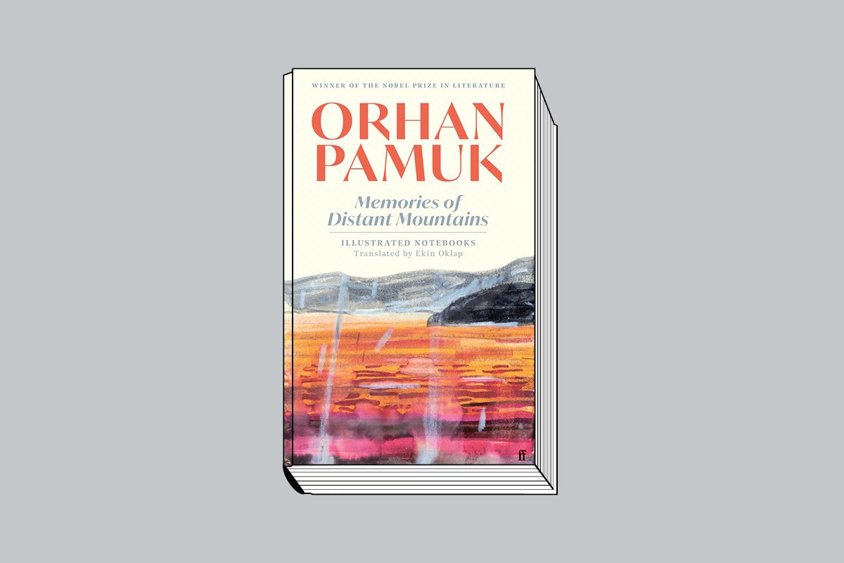 Orhan Pamuk. Memories of Distant Mountains: Illustrated Notebooks / Перевод Ekin Oklap. Faber. 384 с. £35. На английском языке