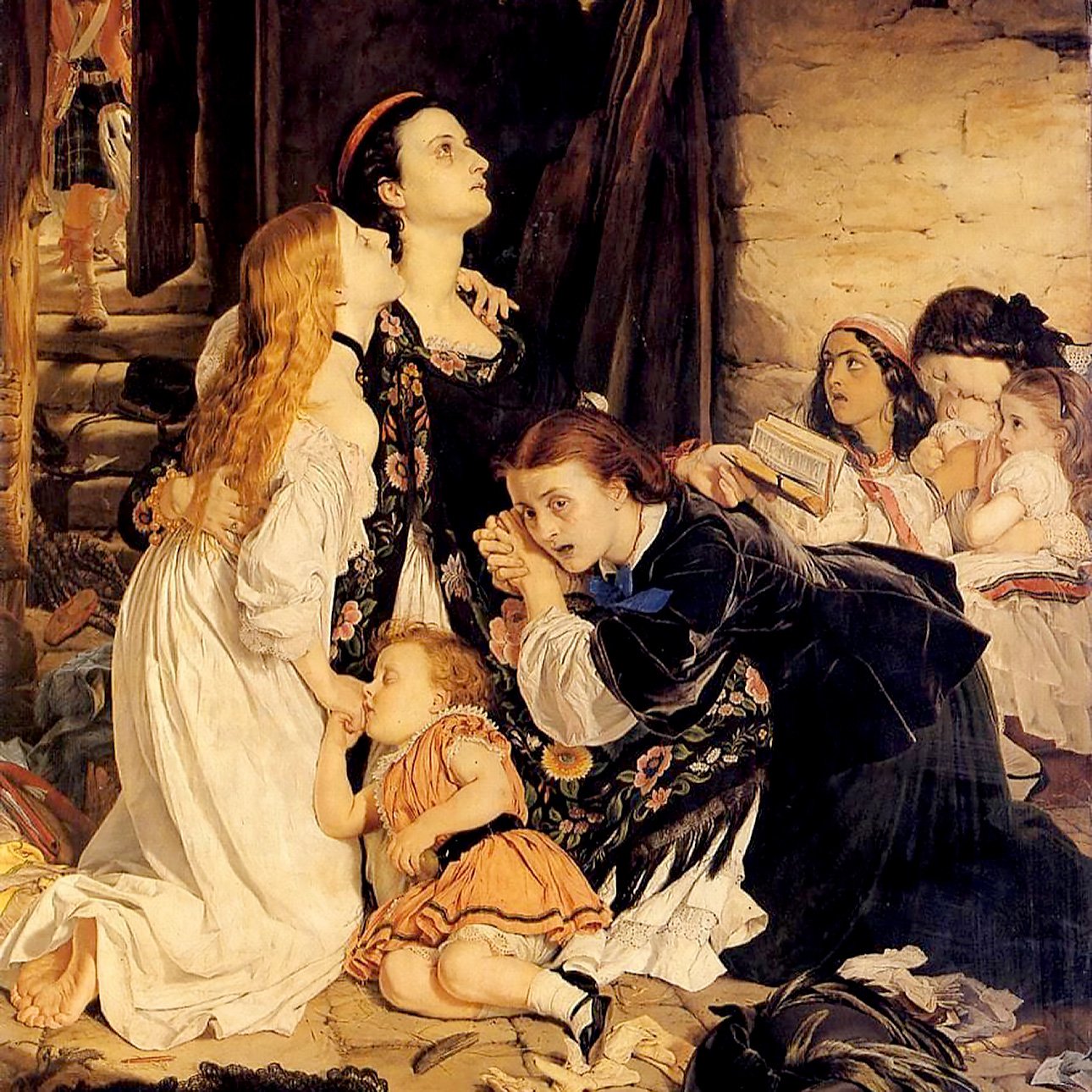 Джозеф Ноэль Патон. «Памяти Генри Хейвлока». 1858.  Фото: Wikimedia Commons