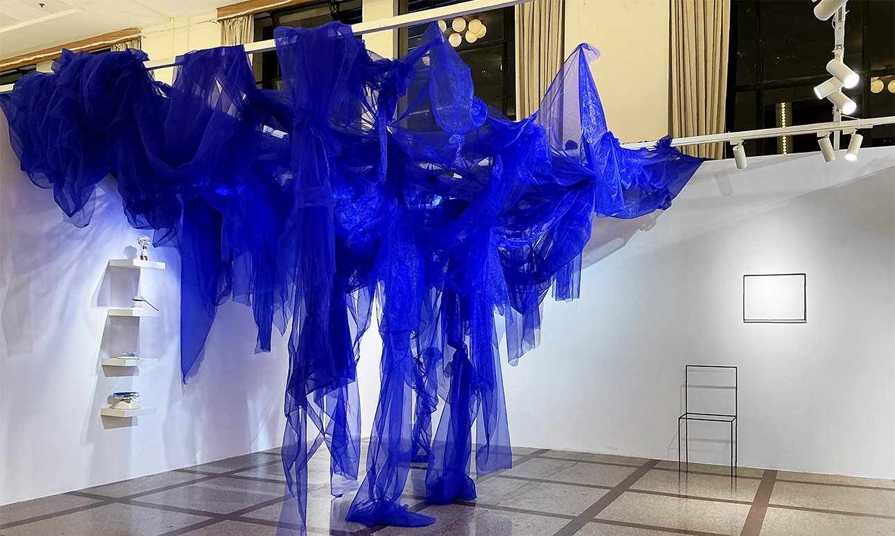 Экспозиция стенда PA Gallery на международной ярмарке ART021 Shanghai. 2024.  Фото: PA Gallery