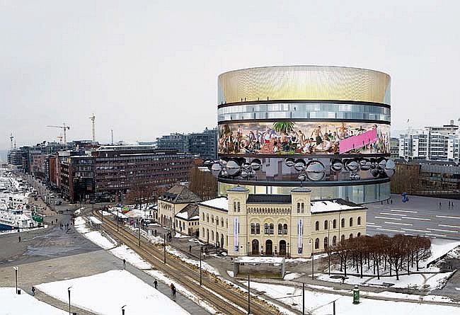 Проект музея World Culture Mill in Oslo. BERNASKONI ©, 2009