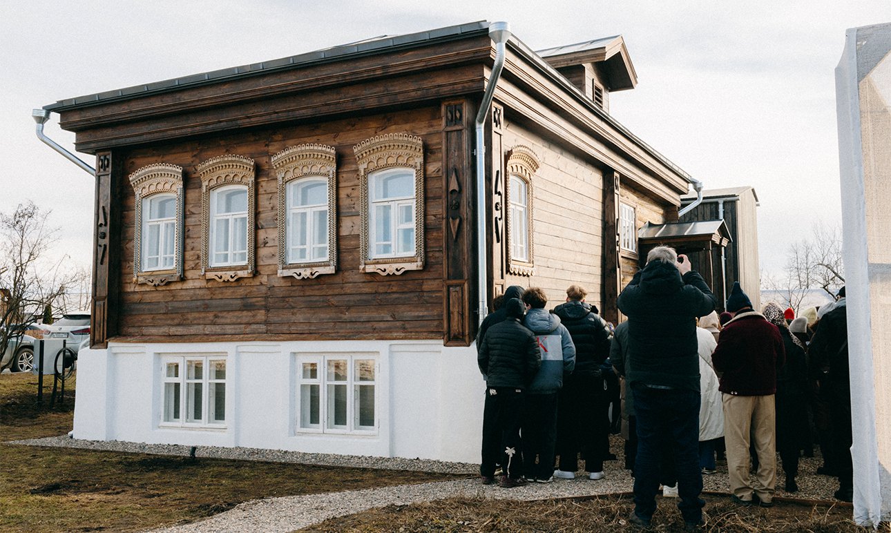 Отреставрированный фасад «Коллайдера». Фото: Сергей Кравцов