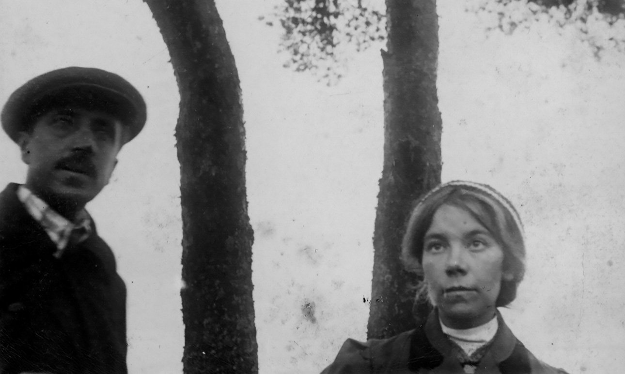 Михаил Матюшин и Елена Гуро. Около 1910. Фотография.  Фото: Музей Анны Ахматовой в Фонтанном Доме, Санкт-Петербург/Центр «Зотов»