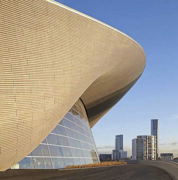Центр водных видов спорта в Лондоне. Фото: zaha-hadid.com