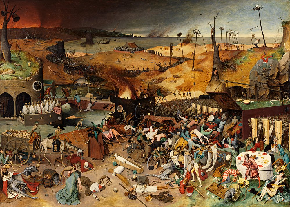 Питер Брейгель. «Триумф смерти». 1562–1563. Музей Прадо, Мадрид. Фото: Museo Nacional del Prado