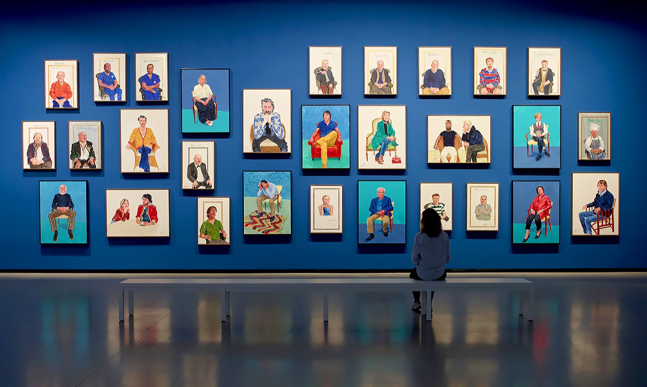 Выставка «Дэвид Хокни, 25» в Фонде Louis Vuitton.  Фото: David Hockney/Fondation Louis Vuitton/Marc Domage