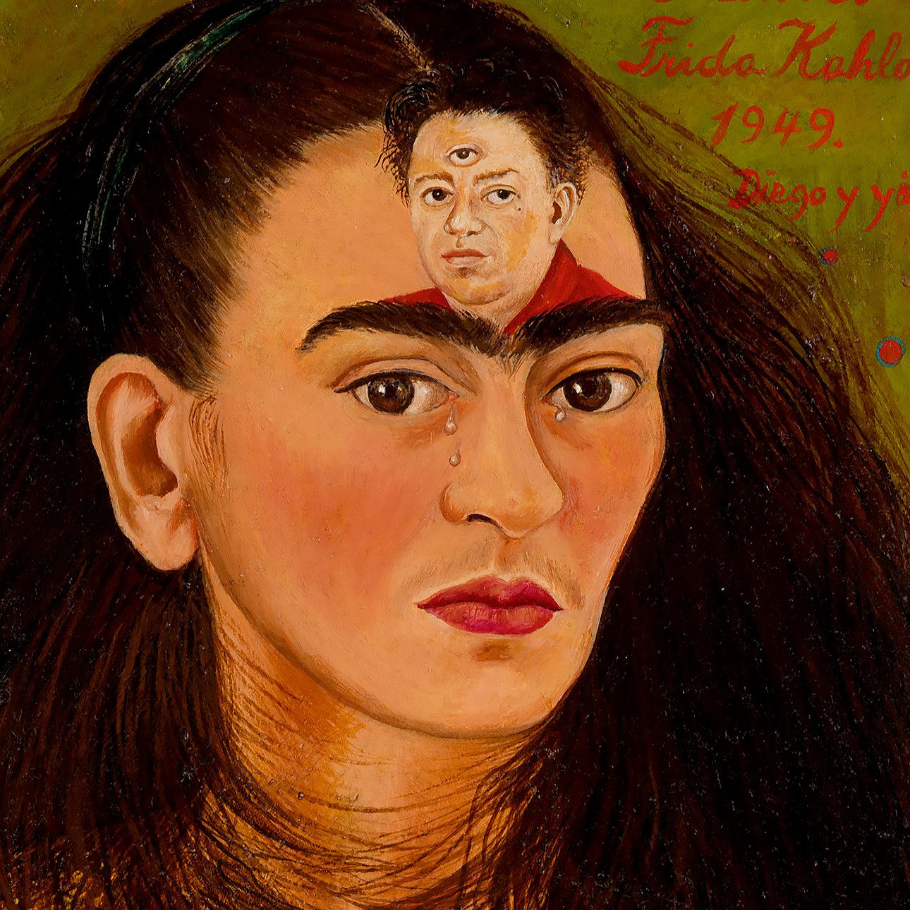 Фрида Кало. «Диего и я». 1949. Фото: Sotheby's