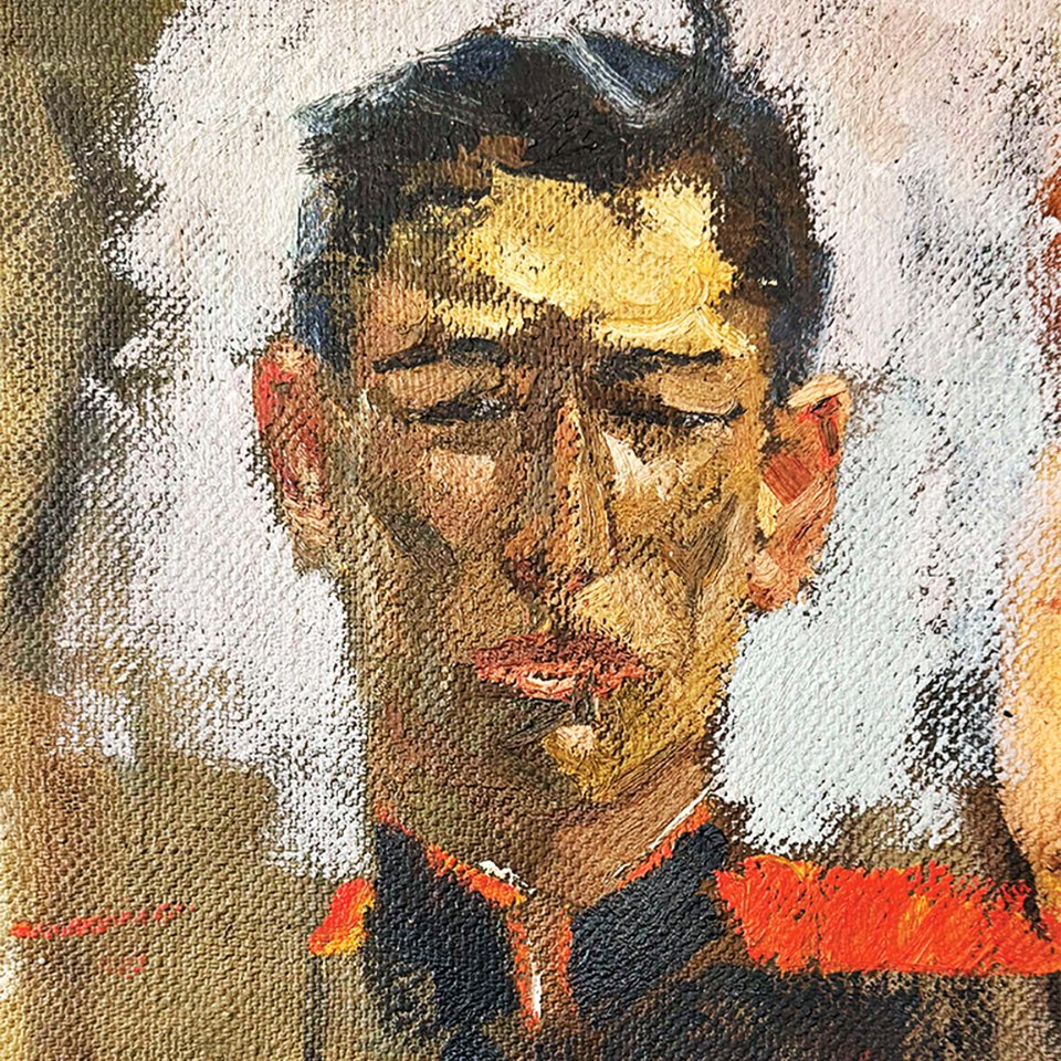 Сергей Отрощенко. Портрет солдата. Фото: Gartallery