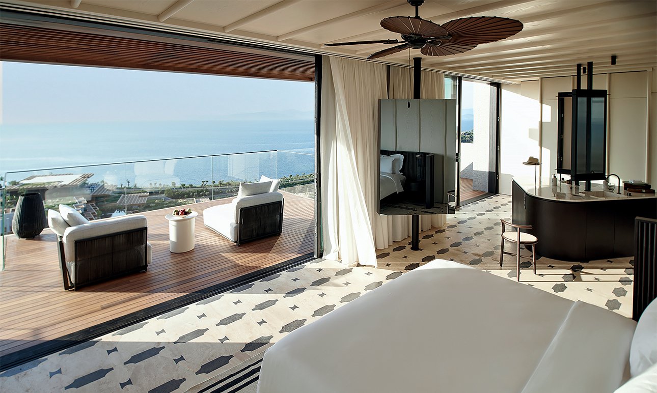 Интерьер одной из вилл Hill. Фото: Maxx Royal Bodrum