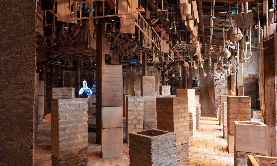 Проект Materiae Palimpseste в павильоне Марокко. Фото: Luca Capuano / La Biennale di Venezia