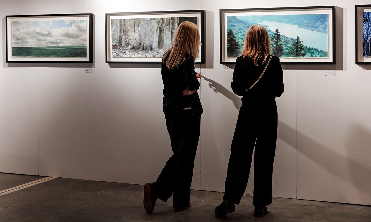 Ярмарка графики «Контур» в Нижнем Новгороде.  Фото: Екатерина Белозерова