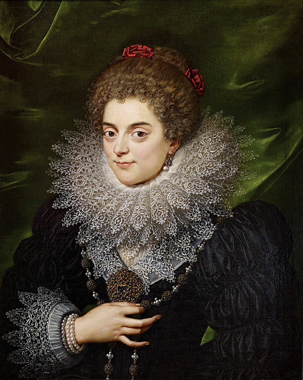 Франс Пурбус Младший. «Портрет неизвестной принцессы из рода Бурбонов». Около 1615 г. Фото: TEFAF