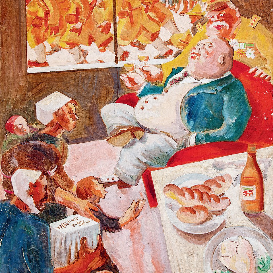 Картина Суямы Кэйити «За родину» (1932) много лет хранится в Москве, в Государственном музее Востока.  Фото: Государственный музей Востока
