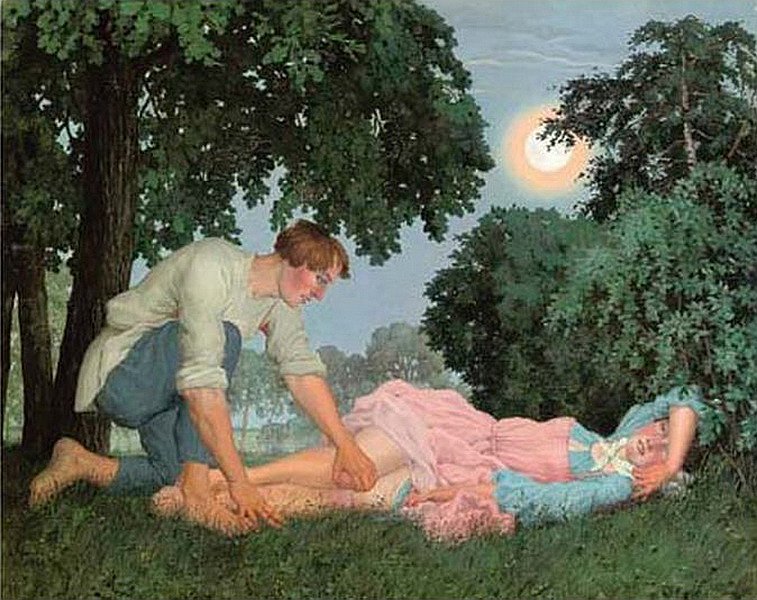 Самая первая книга, вышедшая в Очерках визуальности, посвящена творчеству Константина Сомова и была написана куратором серии Галиной Ельшевской / Константин Сомов. Русская пастораль