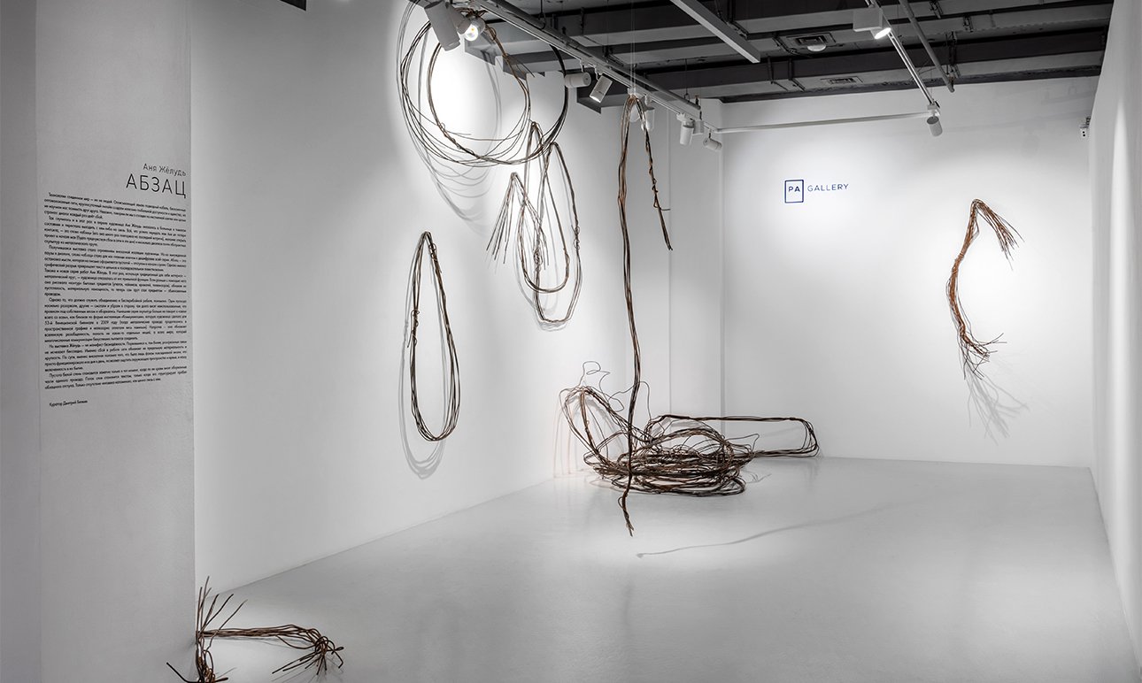 Тотальная инсталляция Ани Жёлудь «Абзац» в PA Gallery.  Фото: PA Gallery