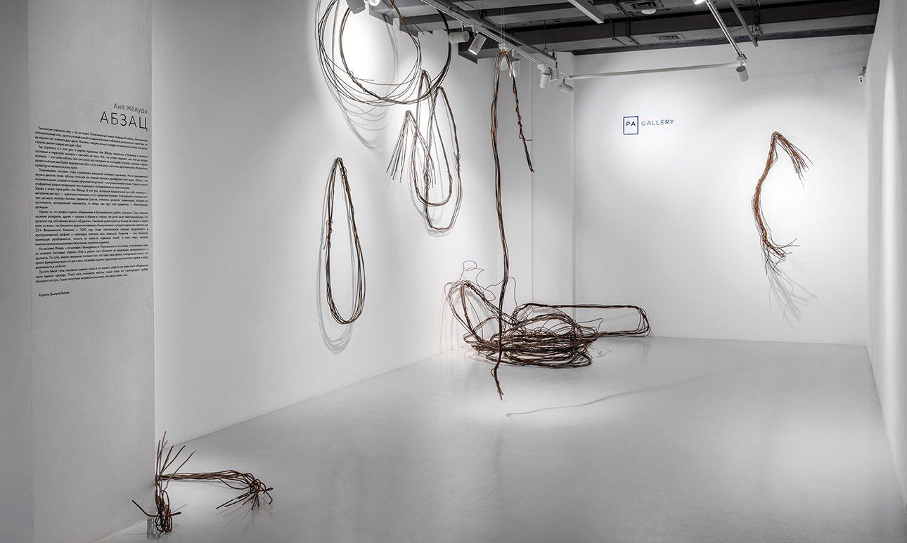 Тотальная инсталляция Ани Желудь «Абзац» в PA Gallery. Фото: PA Gallery