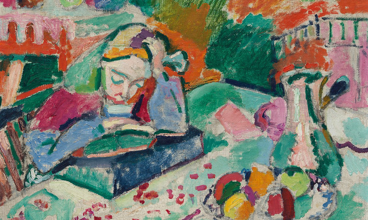 Анри Матисс. «Интерьер с читающей девушкой». 1905–1906.  Фото: MoMA, New York/Scala, Florence