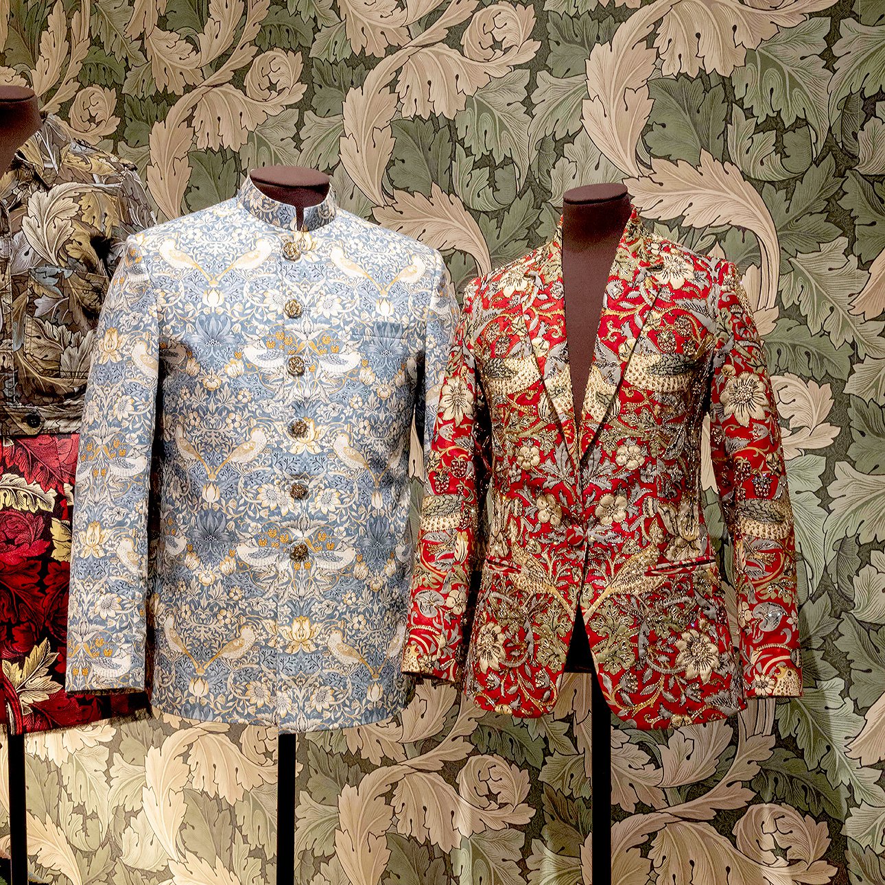 Фрагмент экспозиции «Одержимые Моррисом» в Галерее Уильяма Морриса. Фото: Nicola Tree/William Morris Gallery, London