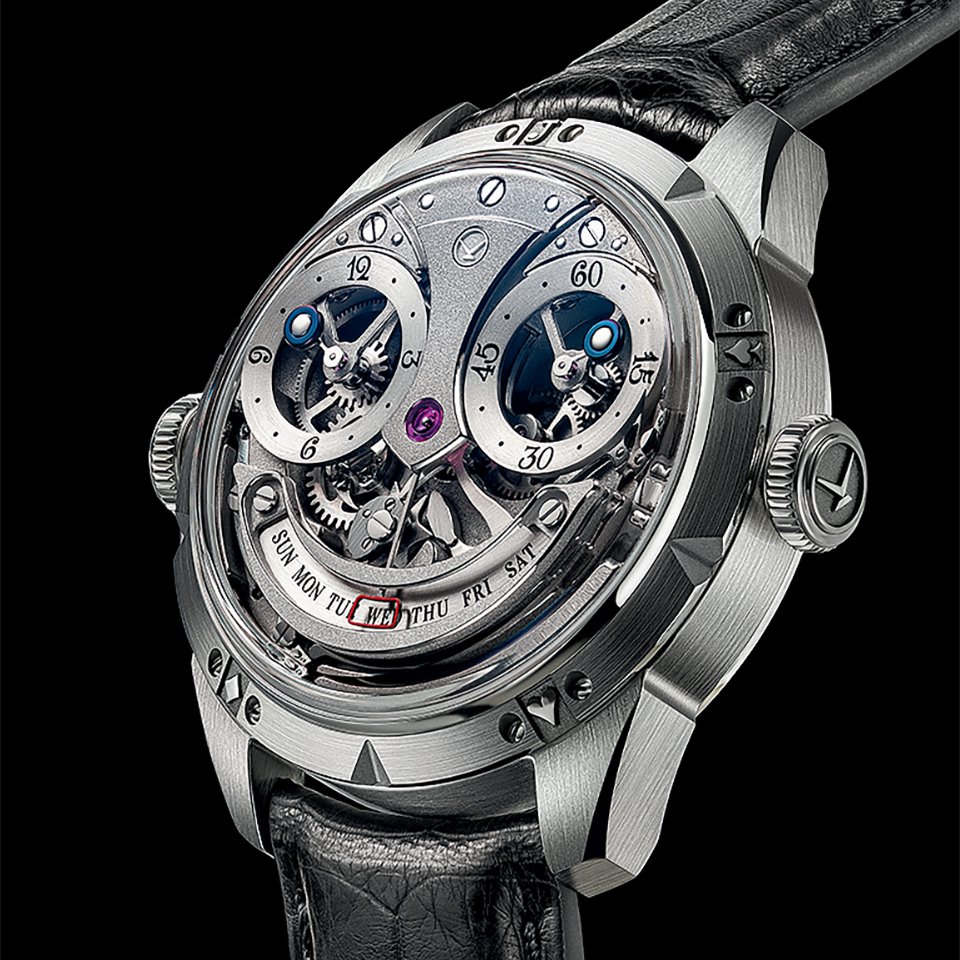 Модель «Джокер Железная Маска» с родированным циферблатом.  Фото: Konstantin Chaykin