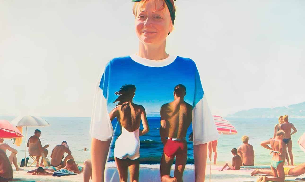 Эрик Булатов. «Футболка». 1993. Из коллекции фонда «Синара».  Фото: Фонд «Новые коллекционеры»