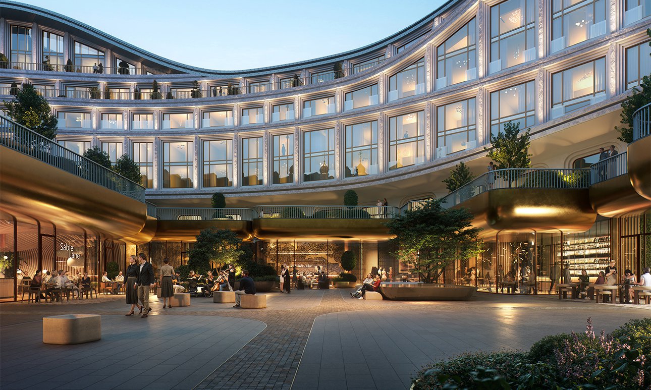 Внутренний двор Nicole Club.  Фото: MR private