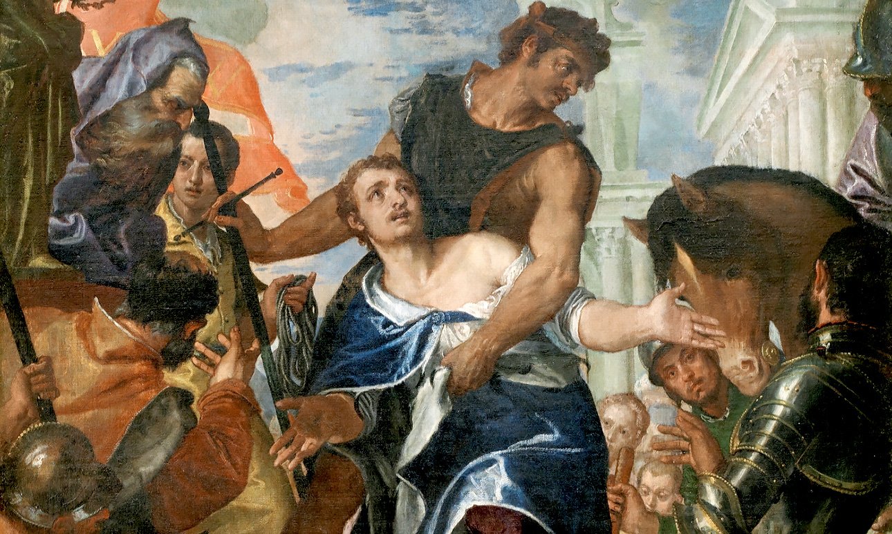 Паоло Веронезе. «Мученичество святого Минаса». Около 1580.  Фото: Museo Nacional del Prado