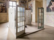 Непрерывная линия Ребекки Хорн проведена в замке Кастелло ди Риволи