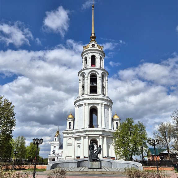 Колокольня Воскресенского собора.  Шуя.  Фото: Татьяна Тафинцева