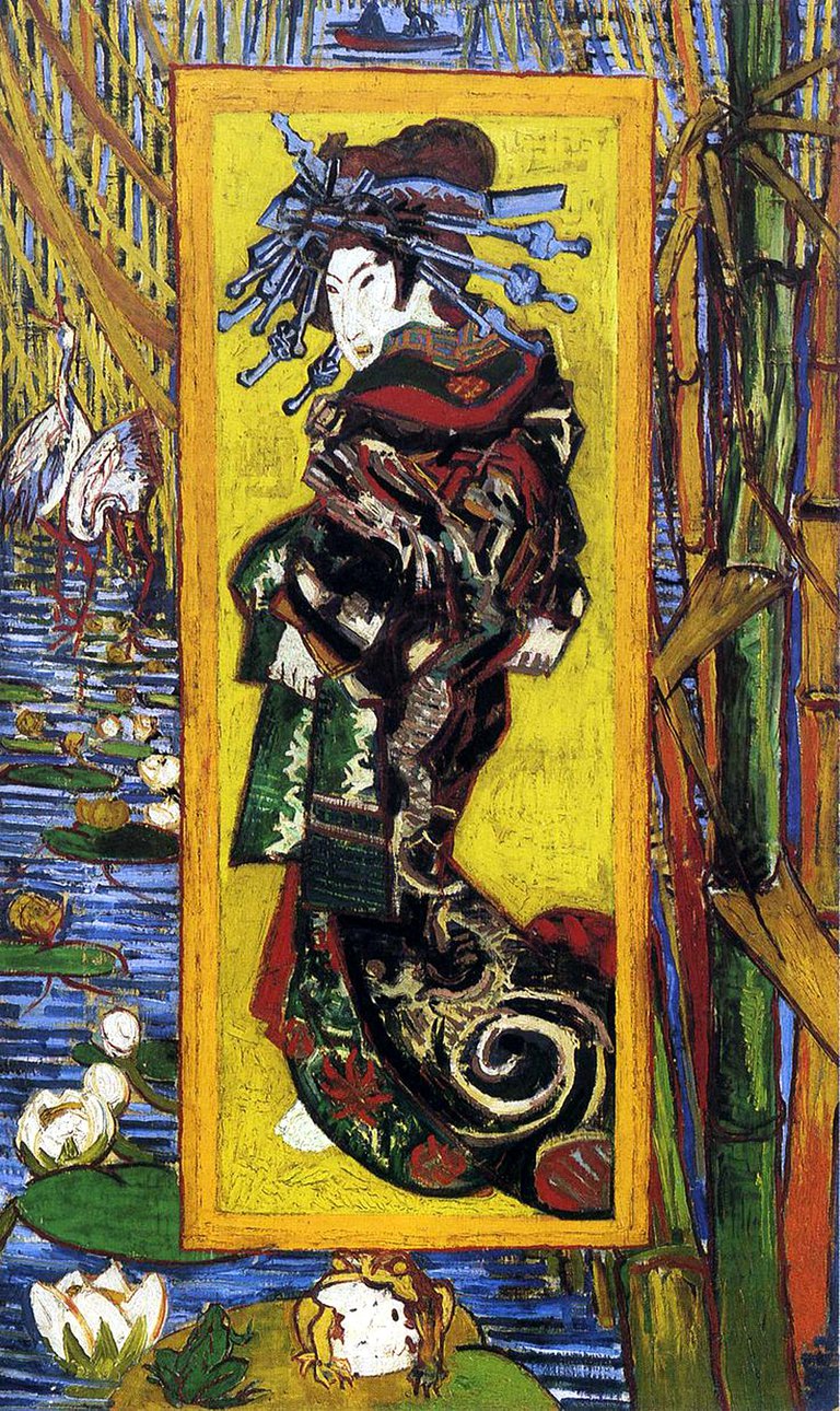 Винсент ван Гог. «Куртизанка». 1887. Фото: Amsterdam Van Gogh Museum (Vincent van Gogh Foundation)